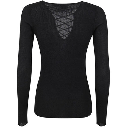 Black Viscose Sweater
