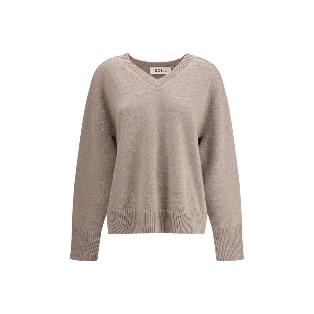 V-neck Wool Jumper
