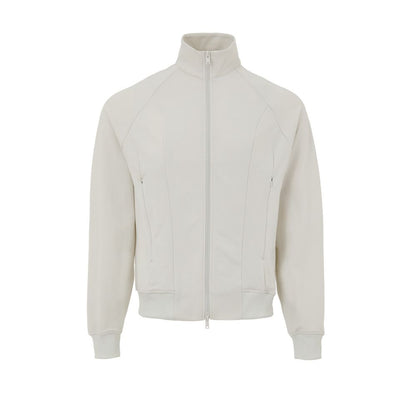 White Polyamide Hoodie