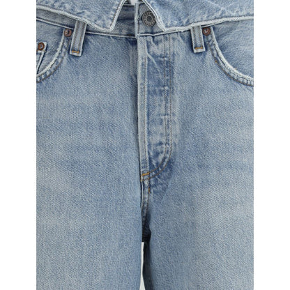 Light Blue Cotton Jeans Denim