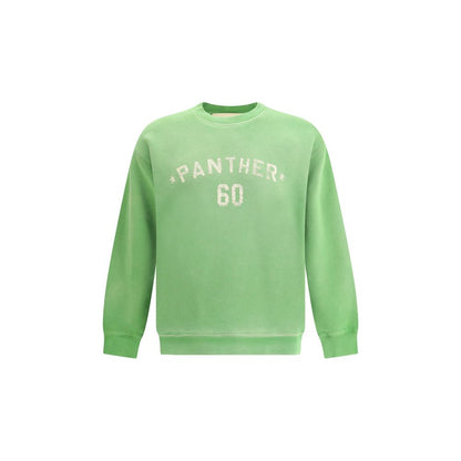 Green Cotton Sweatshirt