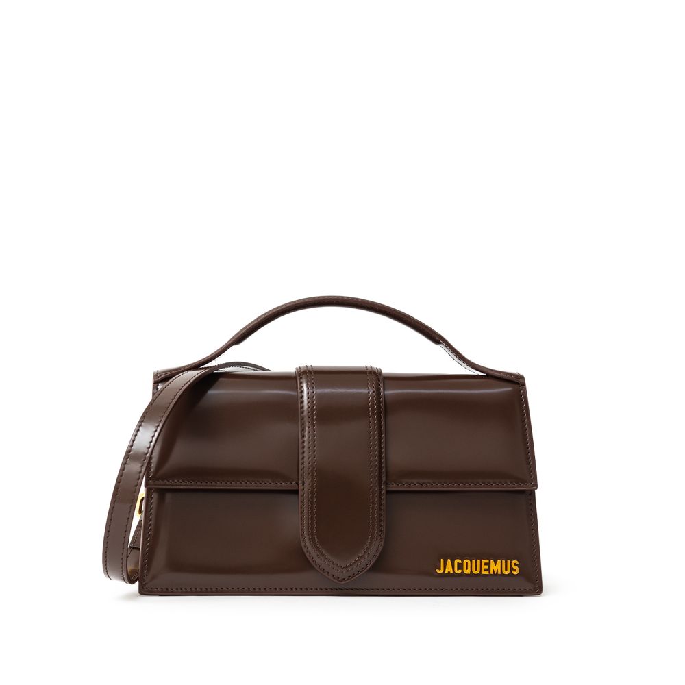 Brown Leather Le Grand Bambino Handbag