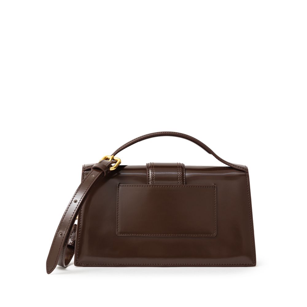 Brown Leather Le Grand Bambino Handbag