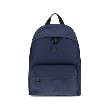 Blue Nylon Backpack