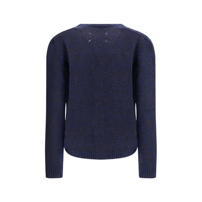 Blue Wool Cardigan