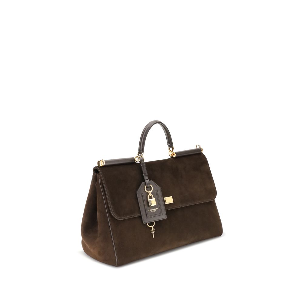 Brown Calf Leather Bos Taurus Handbag