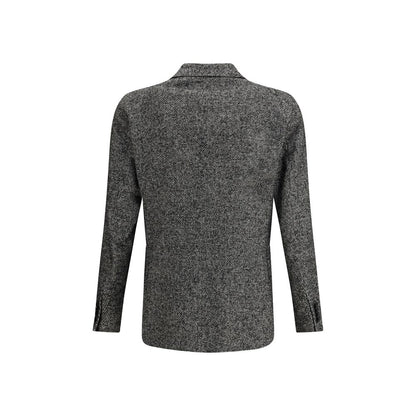 Gray Wool Blazer