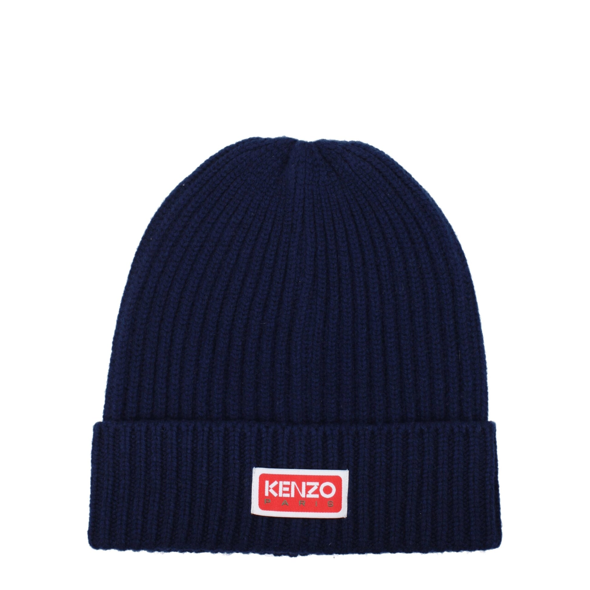 Blue Wool Beanie