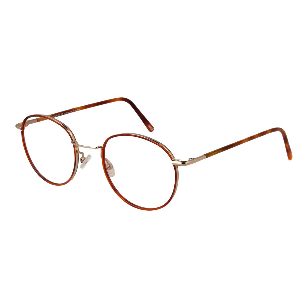 Orange Metal Glasses (Frames)