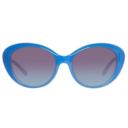 Blue Injected Sunglasses