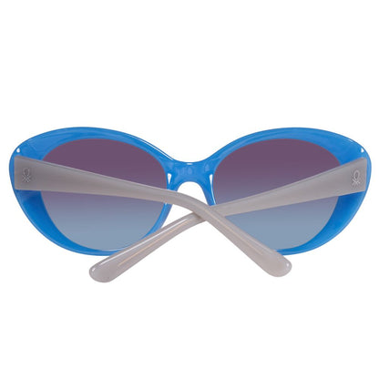 Blue Injected Sunglasses