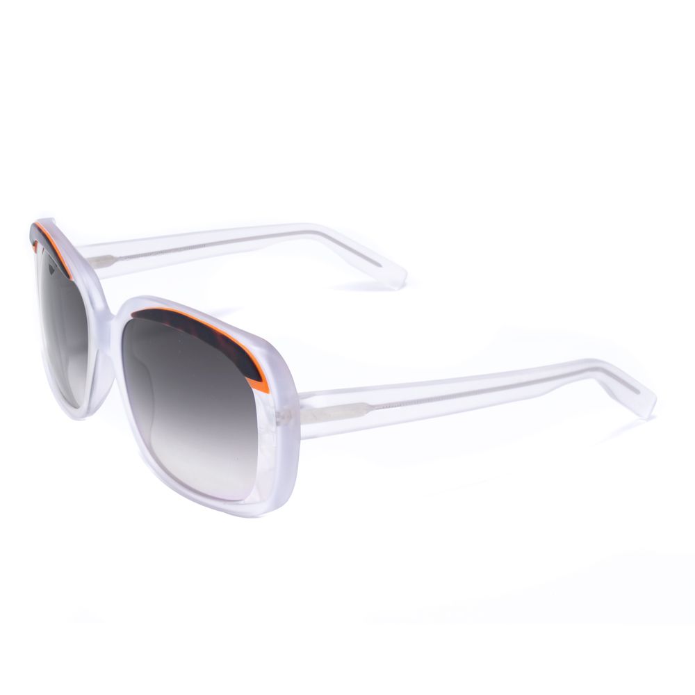 White Acetate Sunglasses