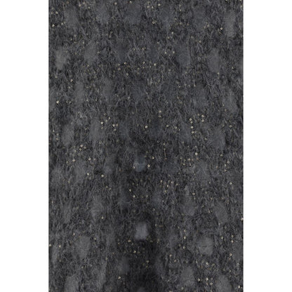 Perforated sequins Sweater