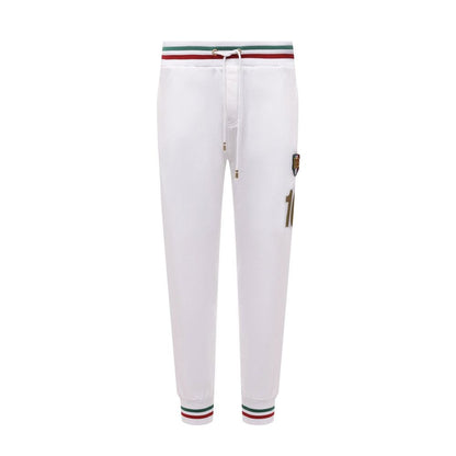 White Cotton Joggers (Workout Pants)