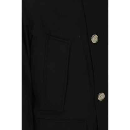 Black Cotton Parka