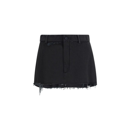 Fringed Miniskirt