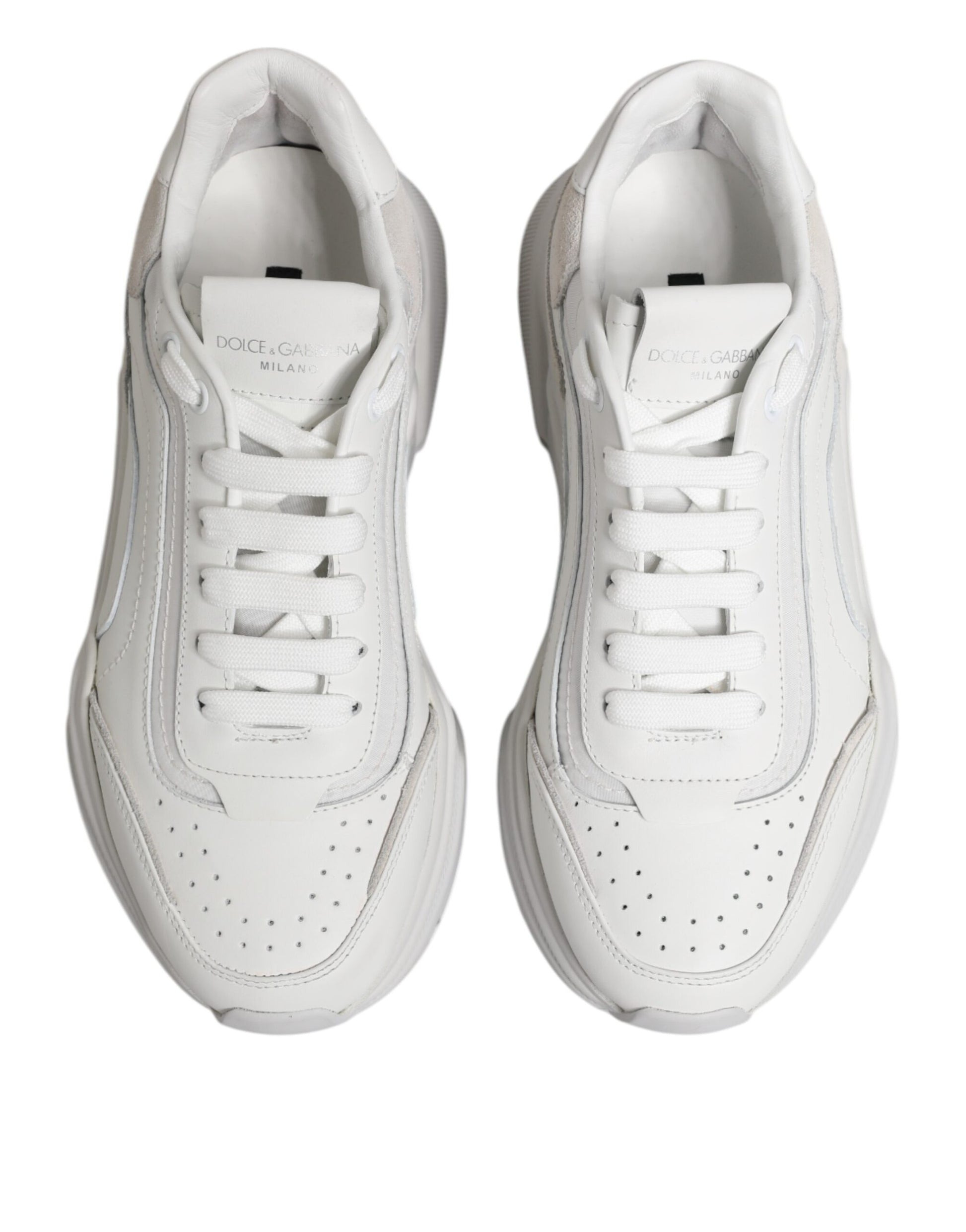 White Daymaster Low Top Mens Sneakers Shoes