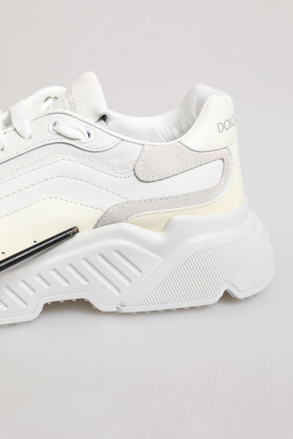 White Daymaster Low Top Mens Sneakers Shoes