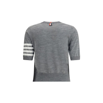 Gray Fleece Wool T-Shirt