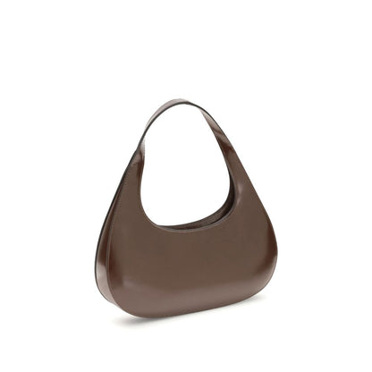 Brown Leather Shoulder Bag