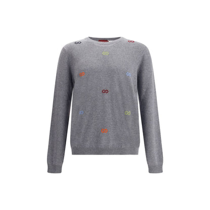 Gray Cashmere Sweatshirt