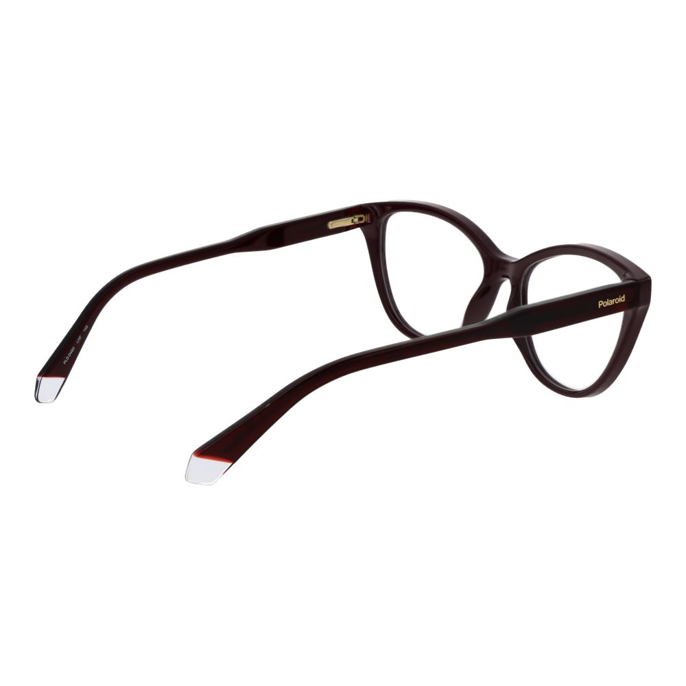 Burgundy Plastic Glasses (Frames)