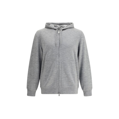 Gray Cashmere Sweatshirt