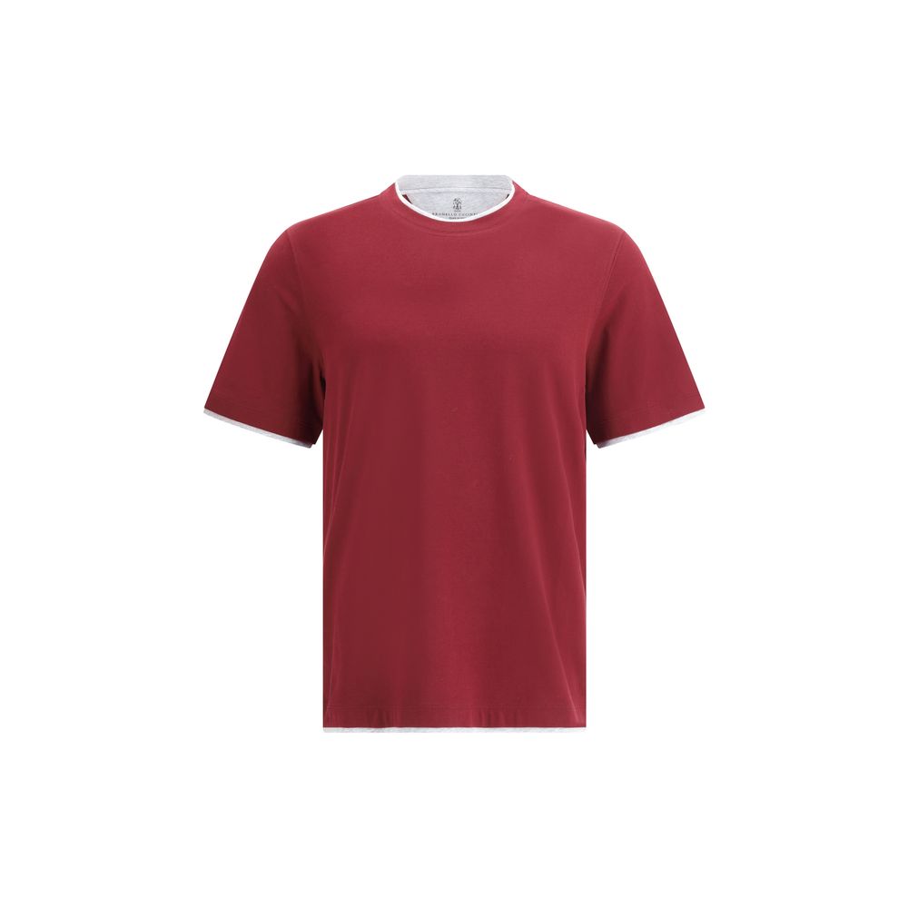 Bordeaux Cotton T-Shirt