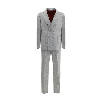 Gray Wool Two-Piece Suit