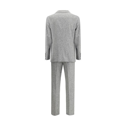 Gray Wool Two-Piece Suit