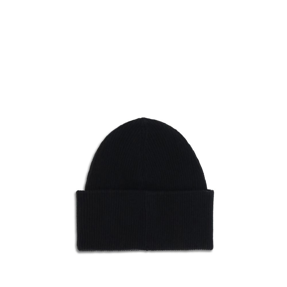 Black Wool Beanie