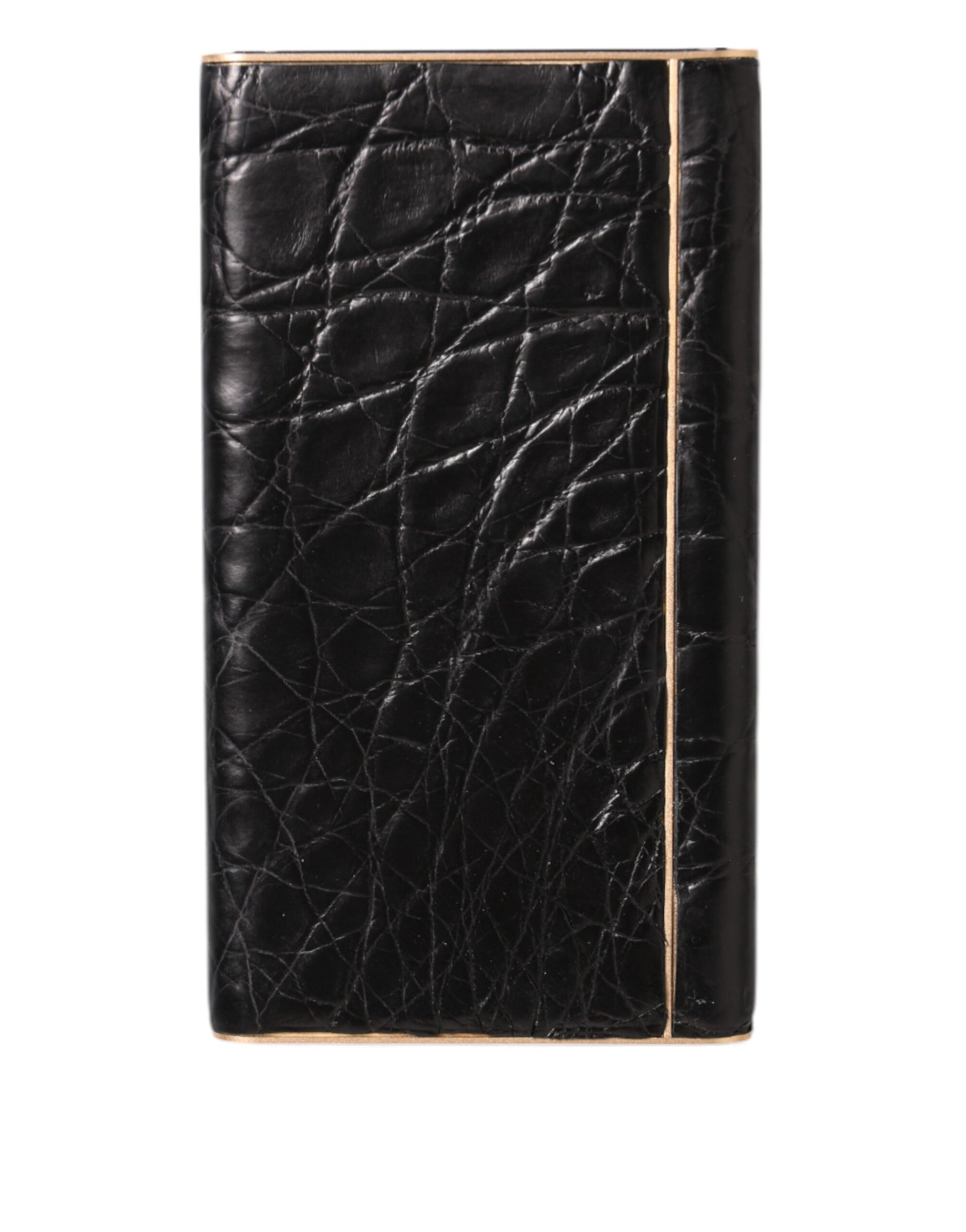 Black Leather Embossed Skin 3000mAh Power Bank Charger USB