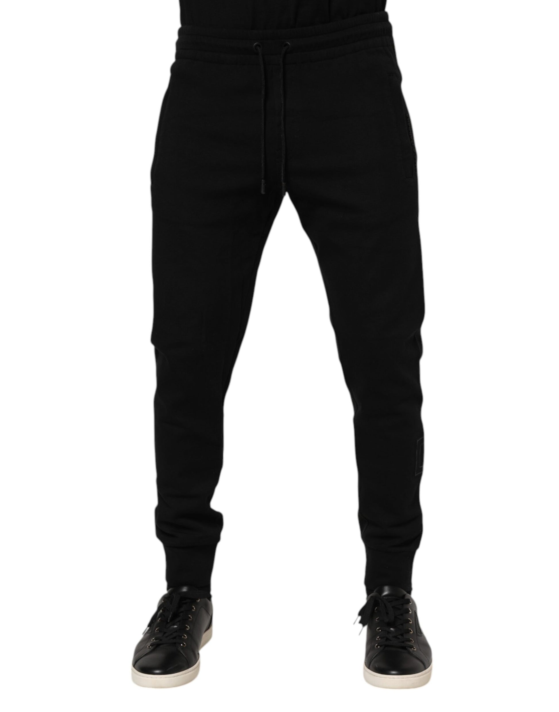Black Cotton Jogger Jogging Men Trouser Pants