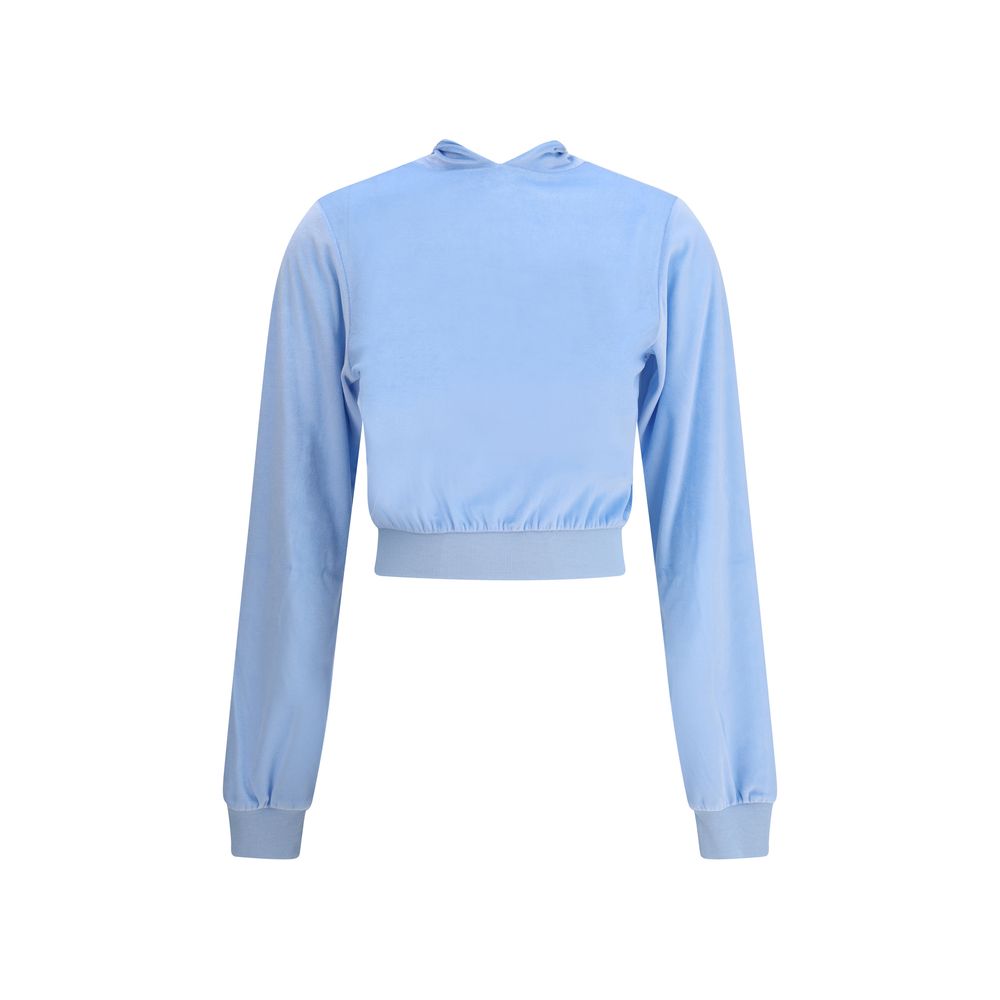 Light Blue Triacetate Top