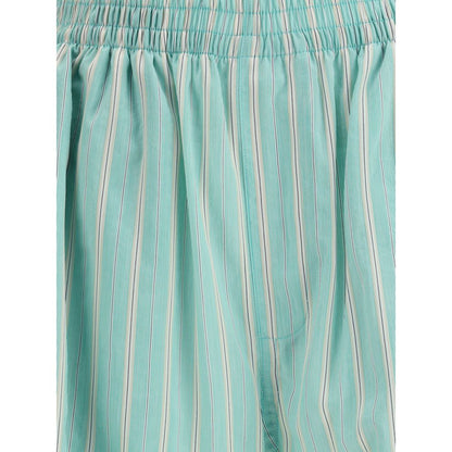 Green Copper Bermuda Shorts