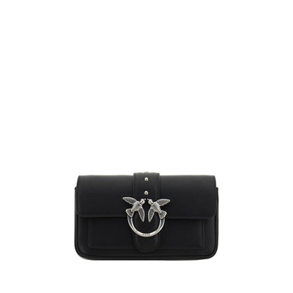 Black Calf Leather Bos Taurus Shoulder Bag