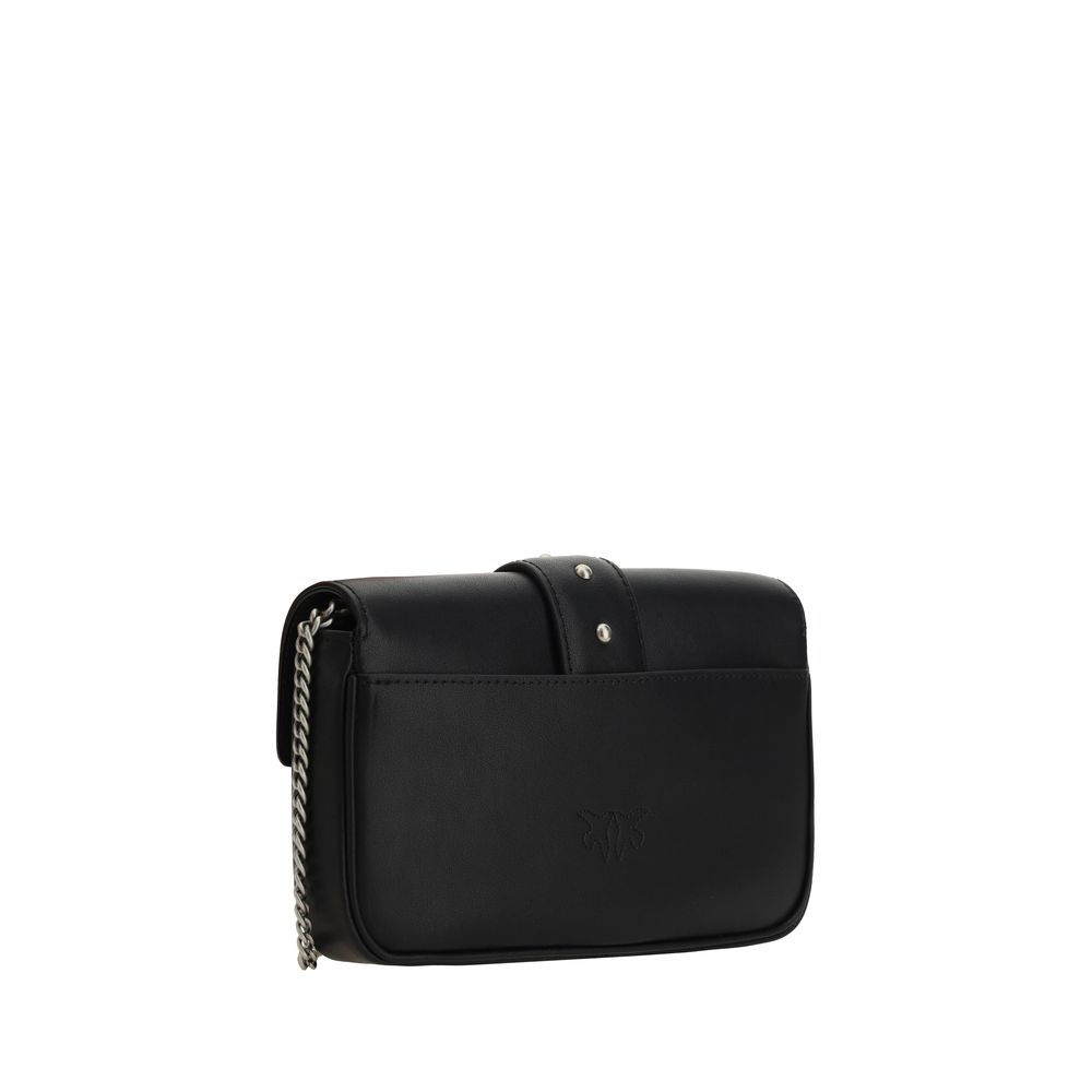Black Calf Leather Bos Taurus Shoulder Bag