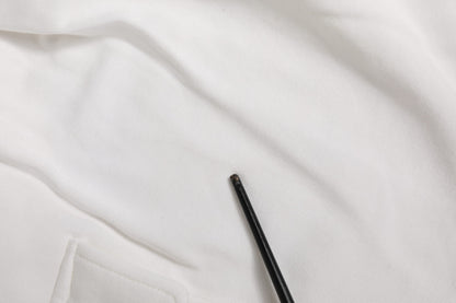 White Cotton Cargo Bermuda Sweatshorts Shorts