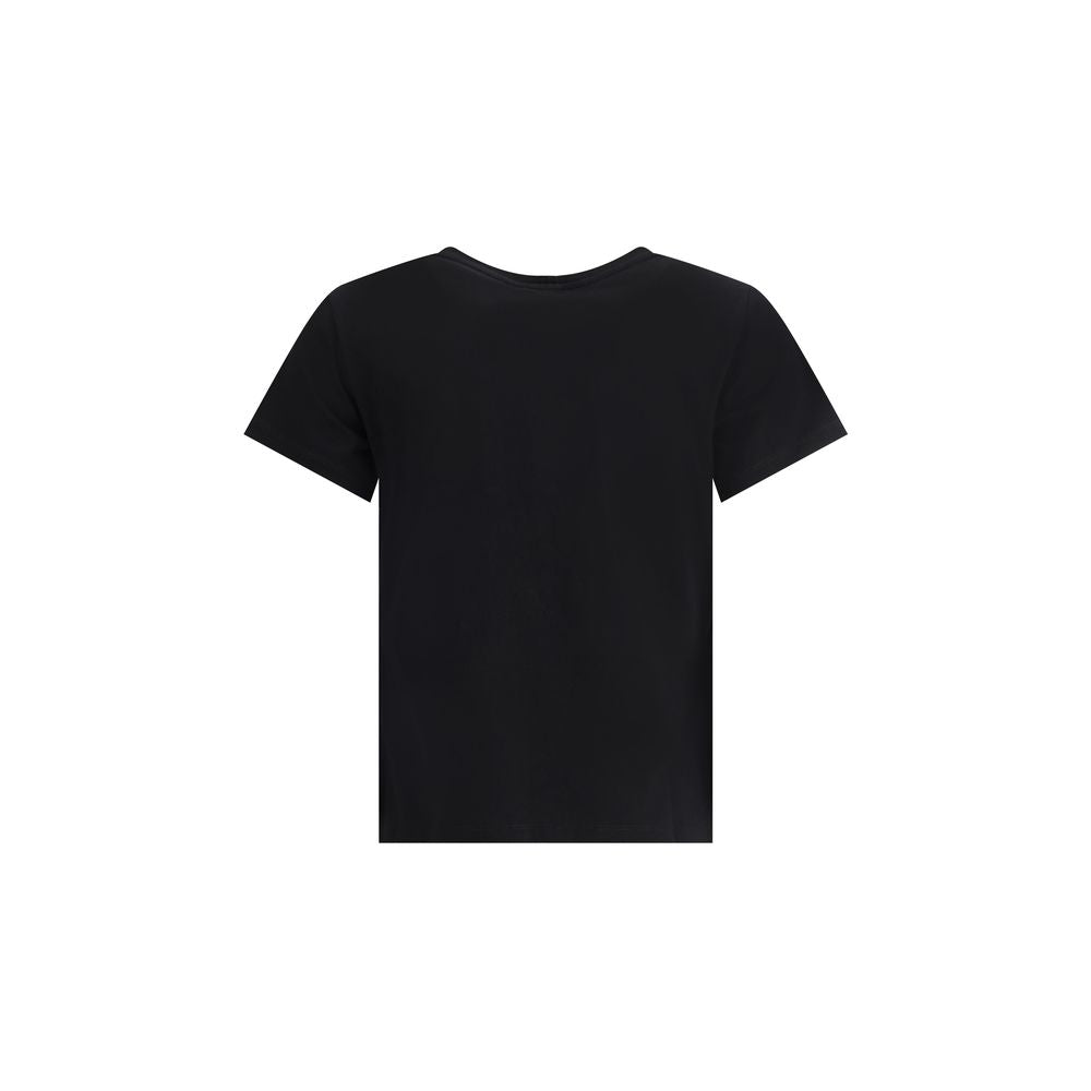 Black Cotton T-Shirt