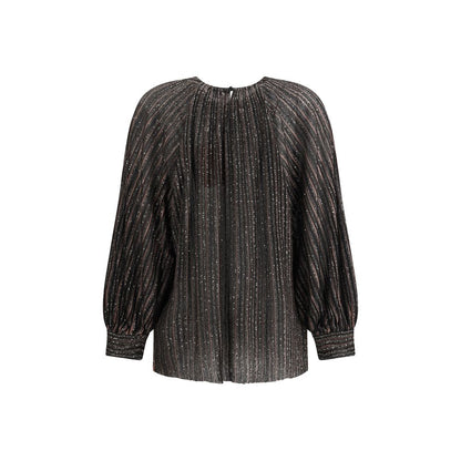 Striped sequined Blouse