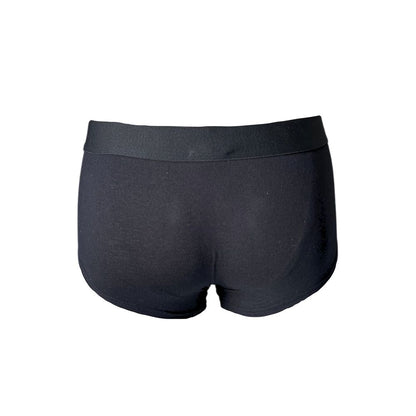Black Cotton Men's Boxer