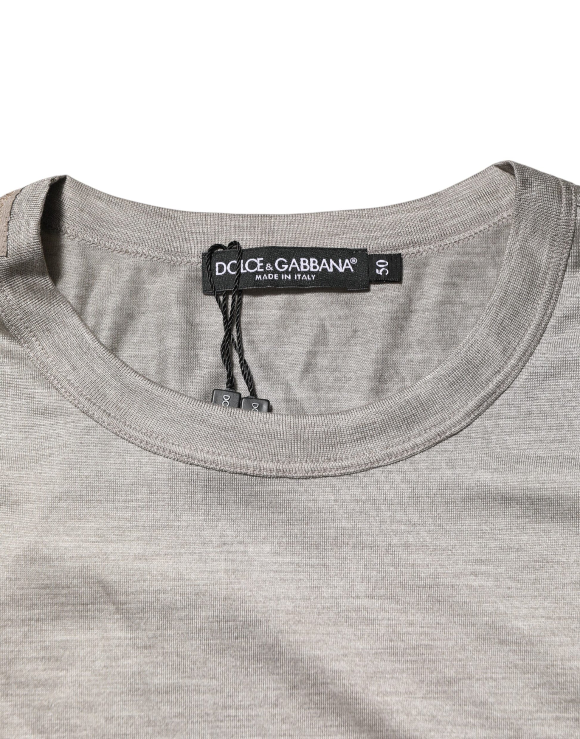 Beige Hazelnut Cotton Shortsleeve Shirt T-shirt
