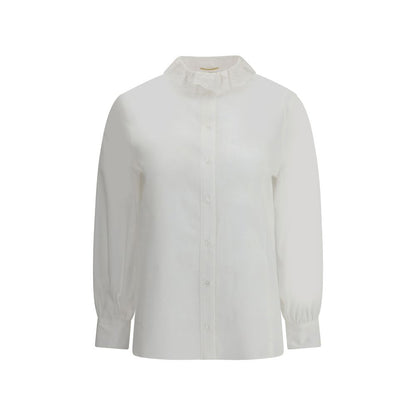 White Cotton Dress Shirt