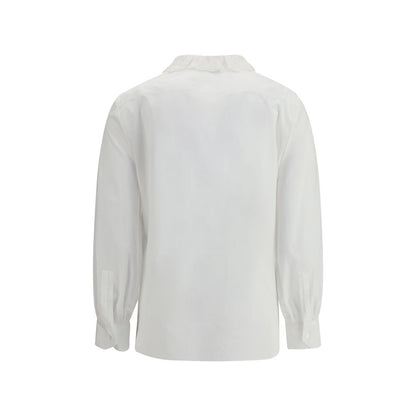White Cotton Dress Shirt