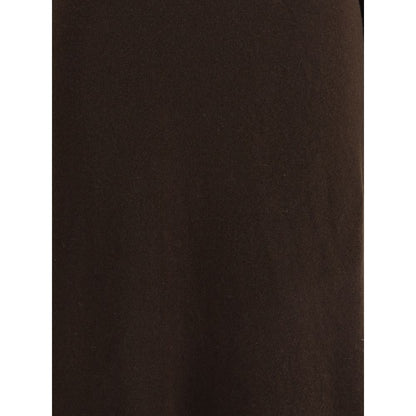 Brown Cashmere Casual Dress