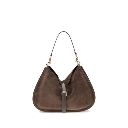 Suede Pony Shoulder Bag