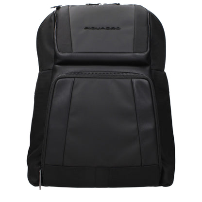 Black Nylon Backpack