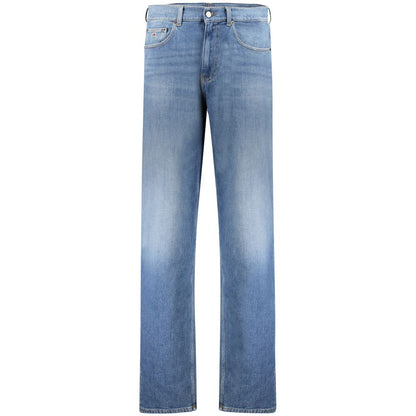 Blue Cotton Men's Jeans