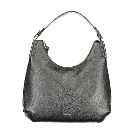 Black Leather Women Handbag