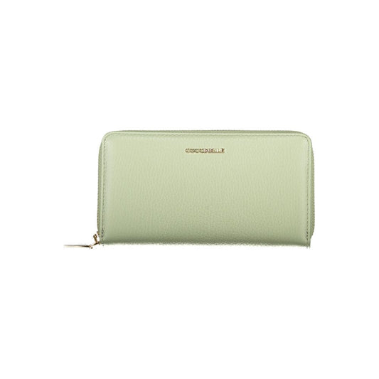 Green Leather Women Wallet